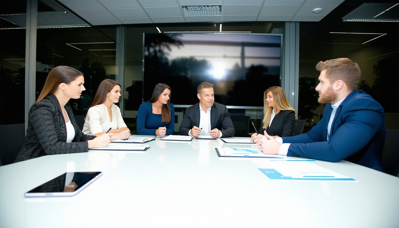 Business consulting session